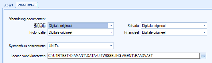 inrichting agent