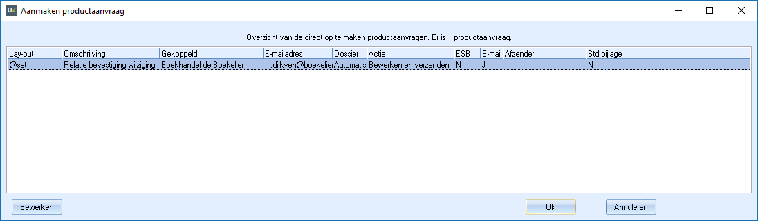 aanmaken productaanvraag