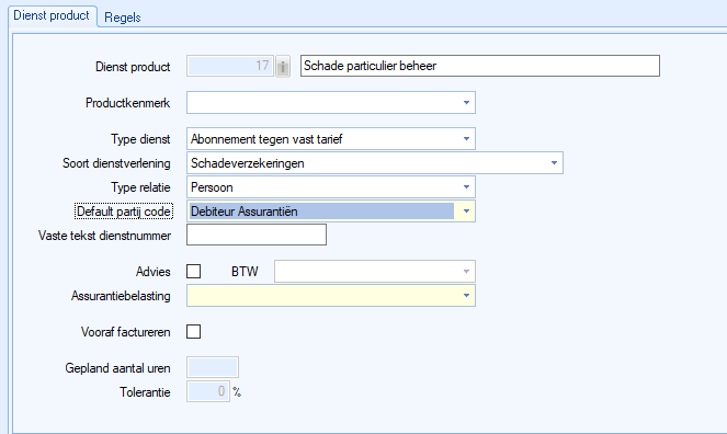 muteren dienst product