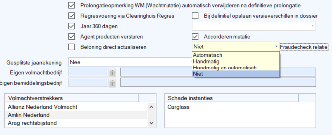 tab volmachtgegevens