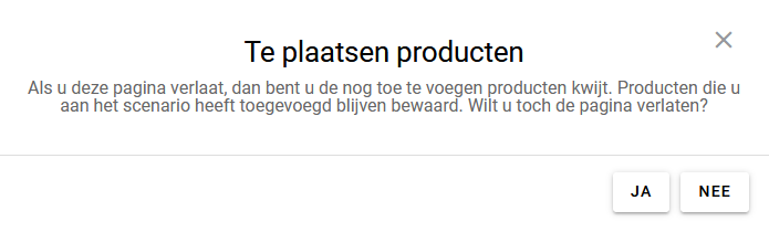 waarschuwing