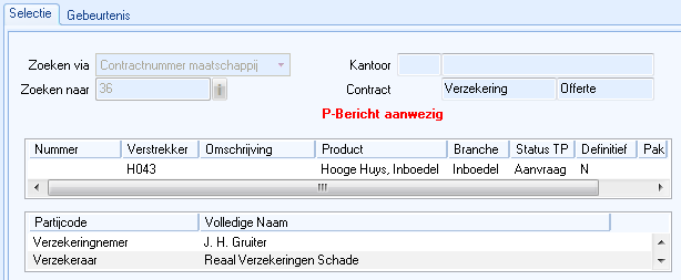 Toegang contract (Verwerken PMB-bericht)