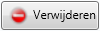Knop Verwijderen van een gebruiker