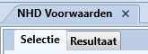 Tabblad NHD Voorwaarden